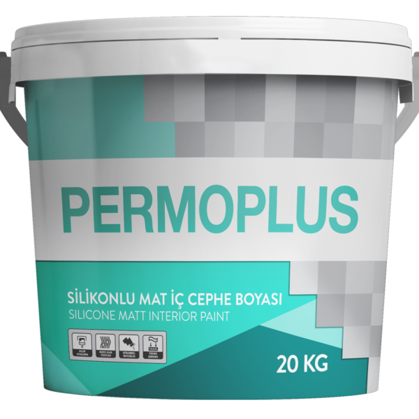 Permoplus Silikonlu Mat İç Cephe Boyası